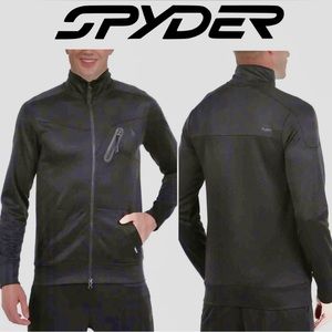 SPyDER Active Sz L  Men’s Black Jacket PROW-B Zipper